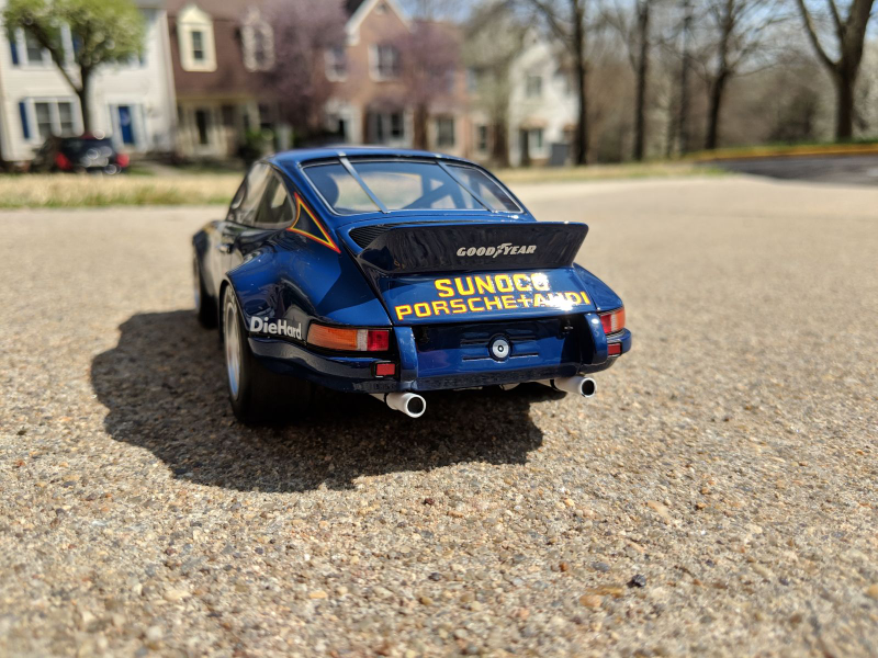 Illustration for article titled LaLD Car Week 2019 - Day 5, 1970s: 1973 Sunoco Blue Porsche 911 2.7RSR